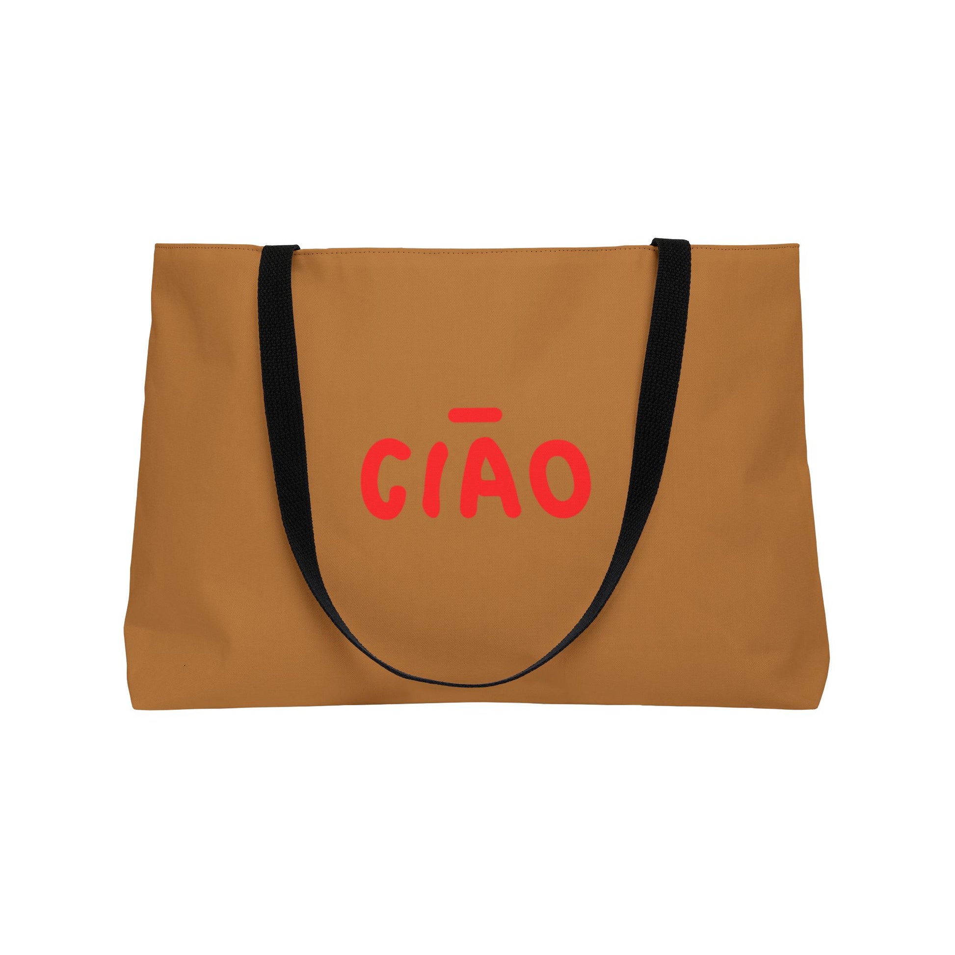 Oversized "Ciao" Tote Bag