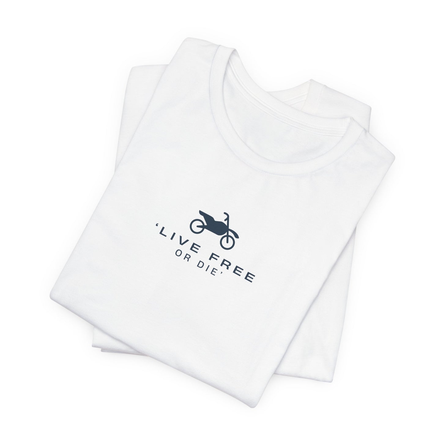 Adventure Quote Unisex Tee - Live Free or Die