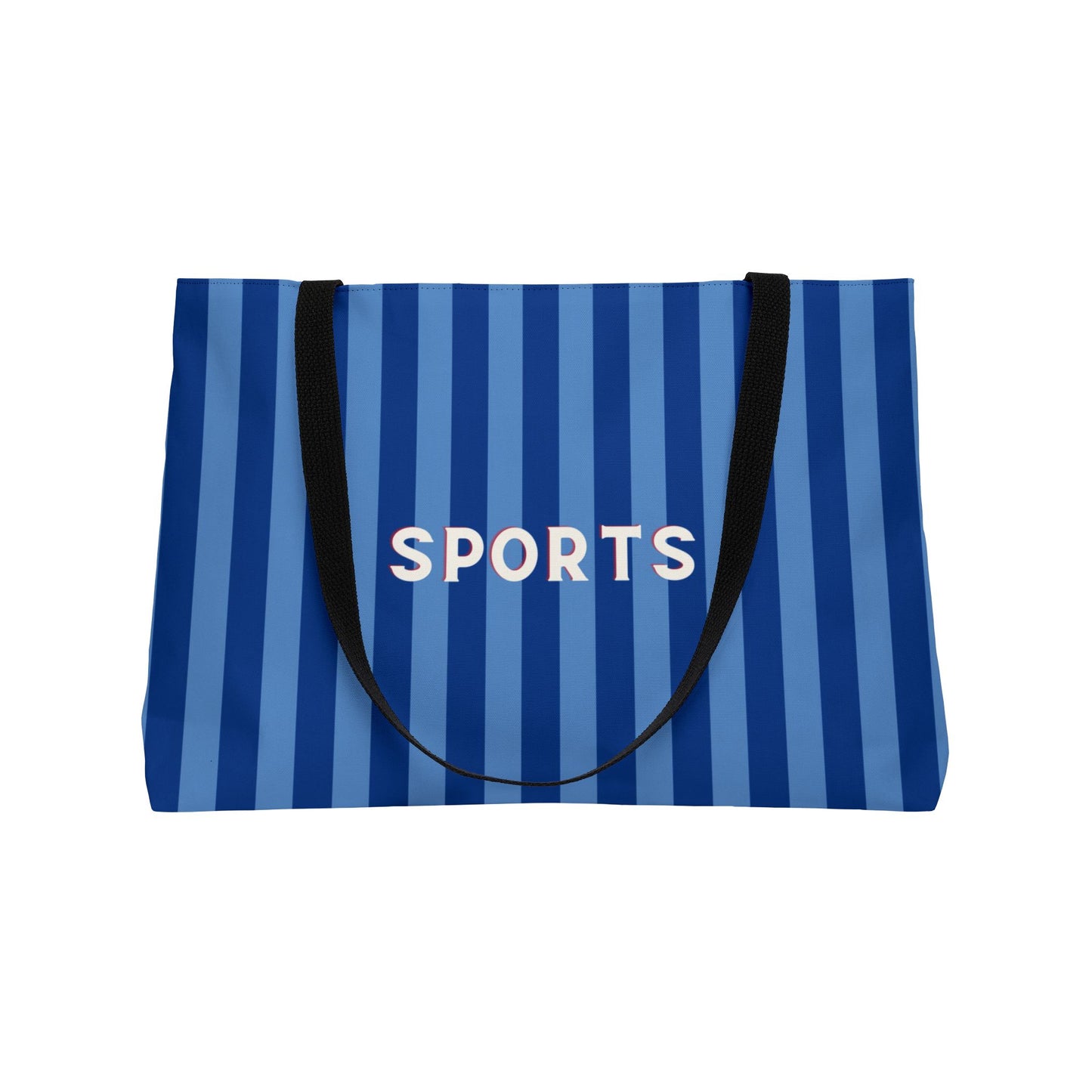 Preppy Oversized SPORTS Tote - Royal Blue