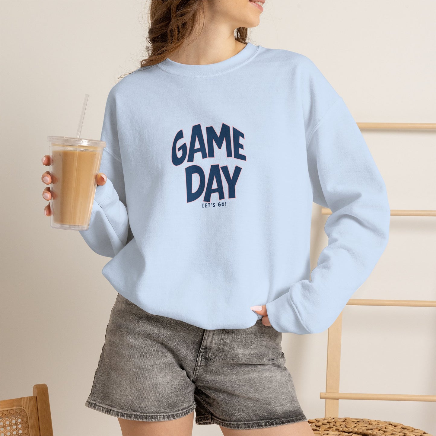 Ladies Game Day Crewneck Sweatshirt