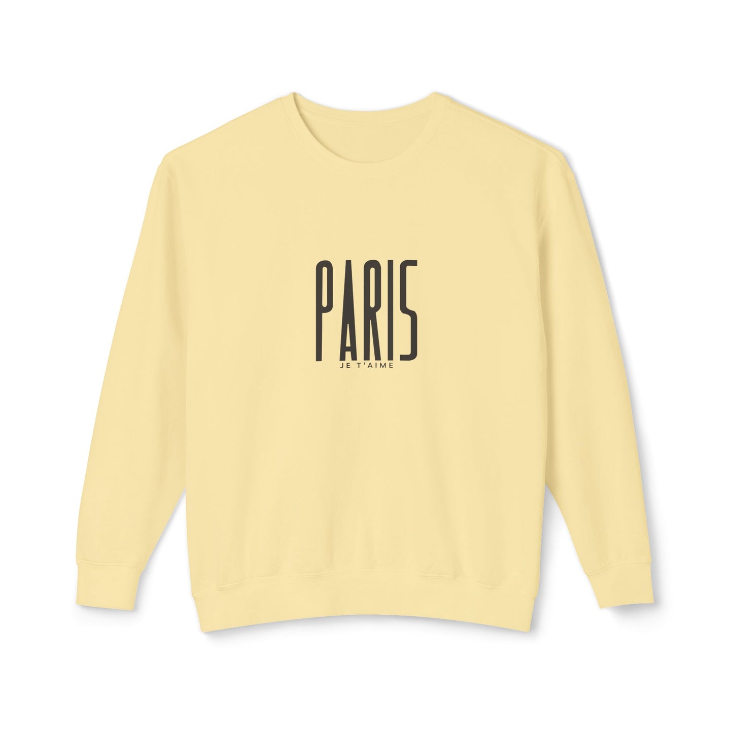 Paris Je T'aime Retro Crewneck Sweatshir