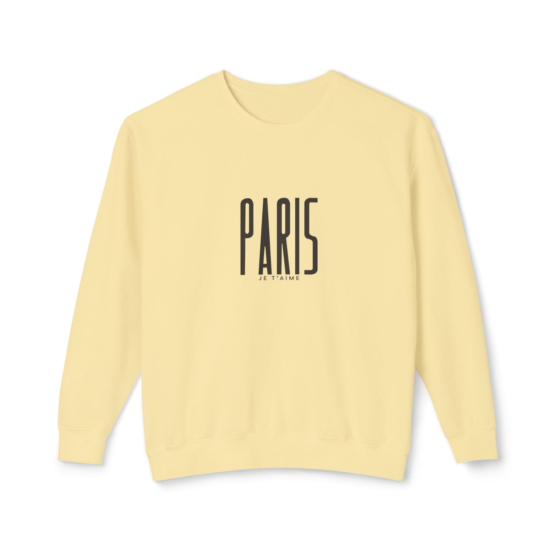 Paris Je T'aime Retro Crewneck Sweatshir