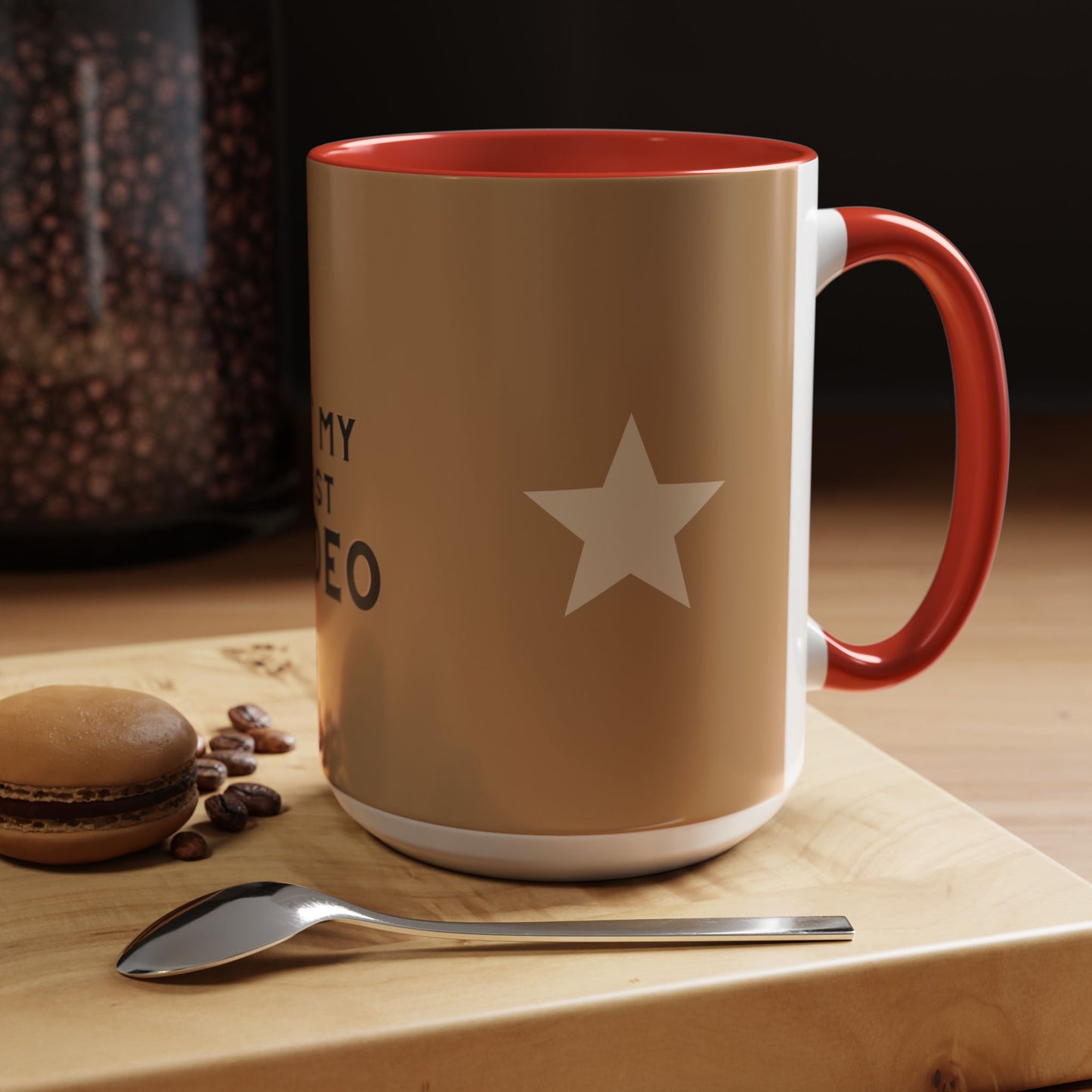 Not My First Rodeo Accent Mug - Ceramic Coffee Cup