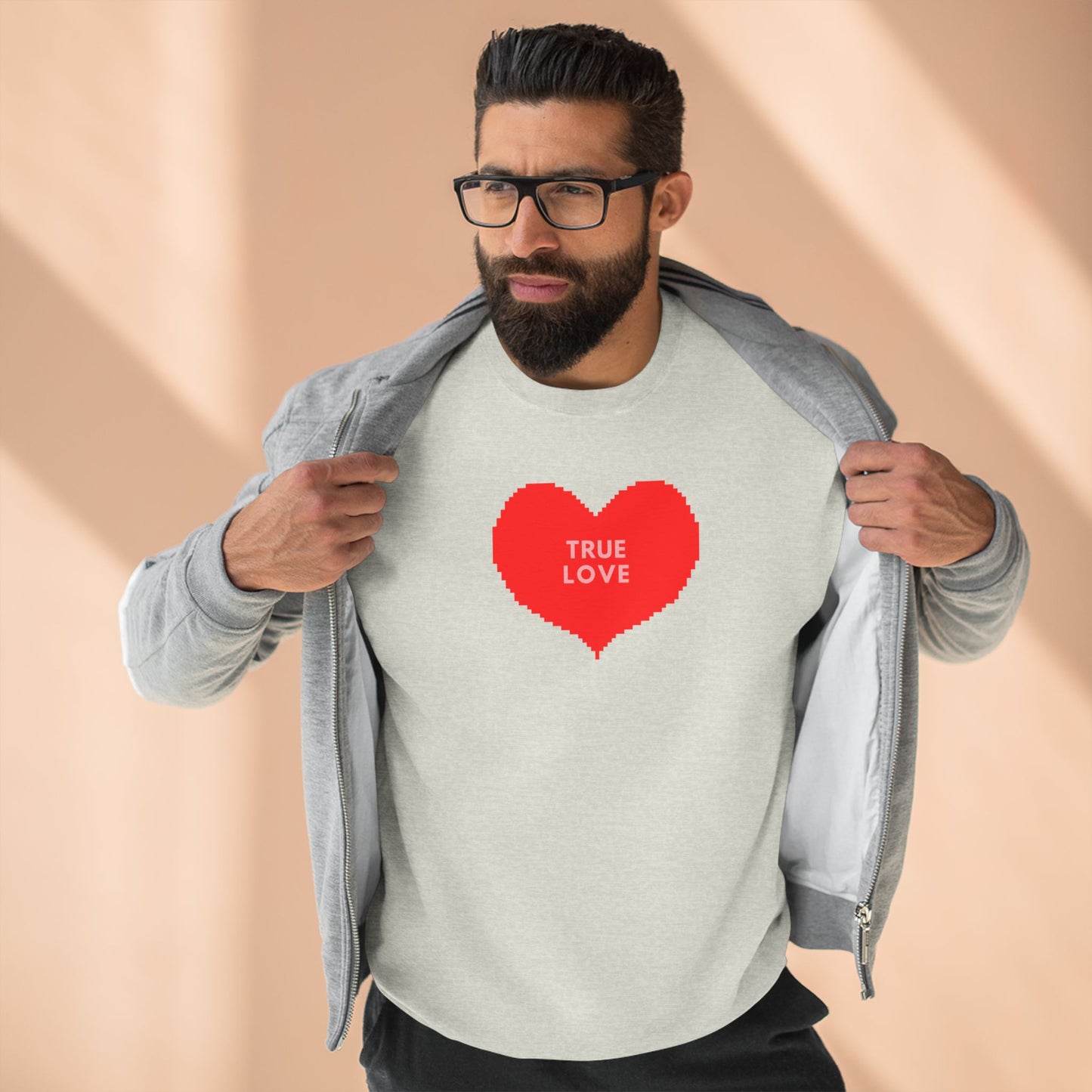 Classic "True Love" Unisex Crewneck Sweatshirt