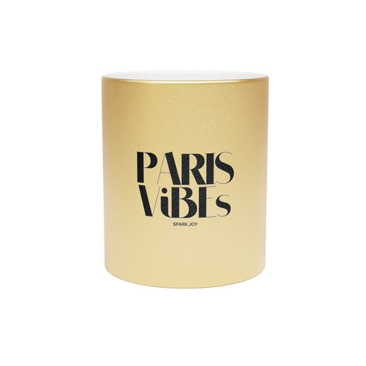 Paris Sparks Joy Metallic Mug