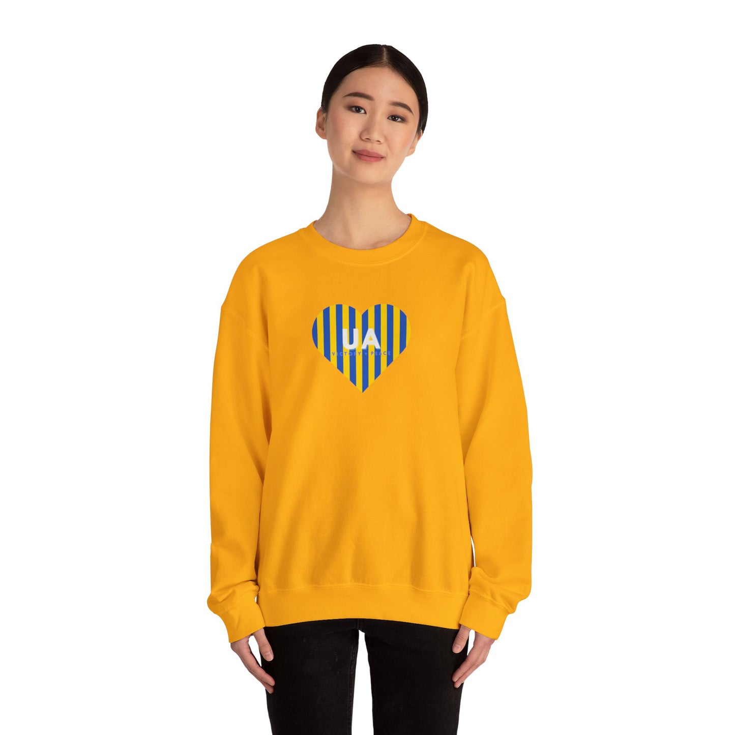 Support Ukraine (UA) Crewneck Sweatshirt