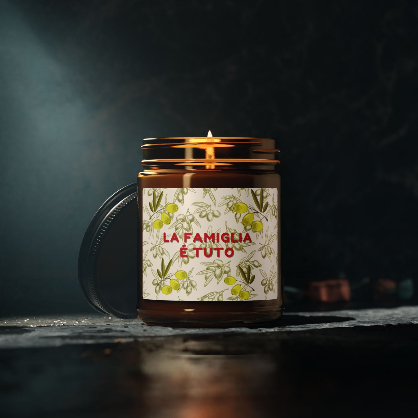 Amber Jar Soy Candle, La famiglia e tuto