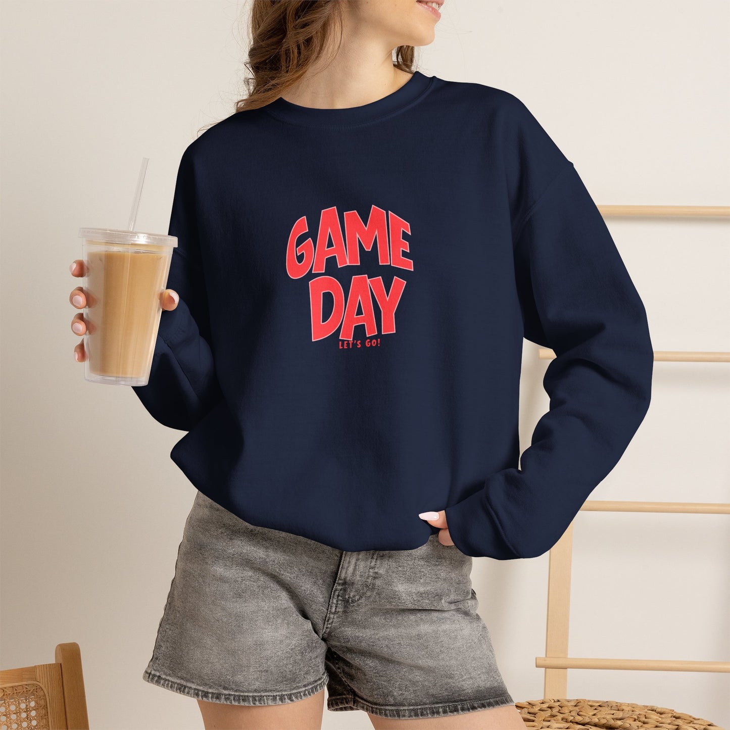 Ladies Game Day Crewneck Sweatshirt