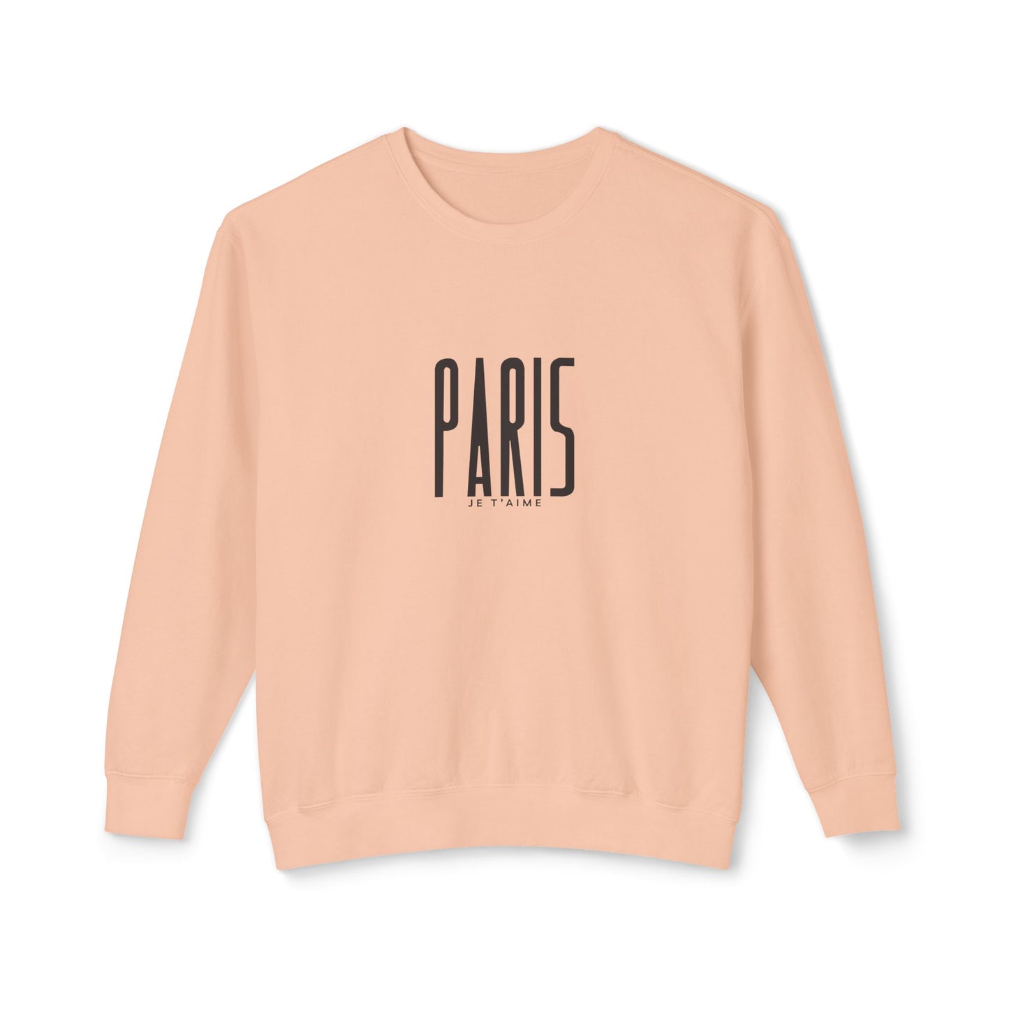 Paris Je T'aime Retro Crewneck Sweatshir