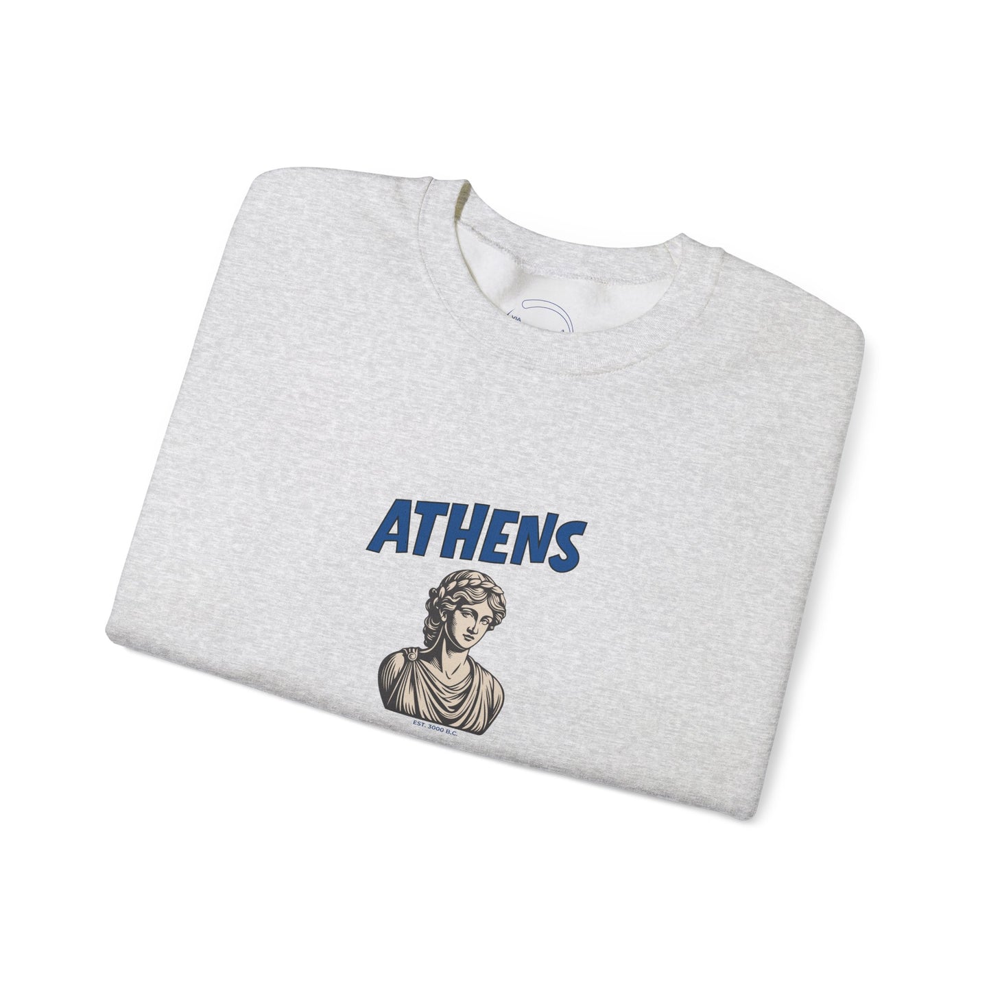 Athens Goddess Graphic Sweatshirt – Classic Greek Statue Crewneck
