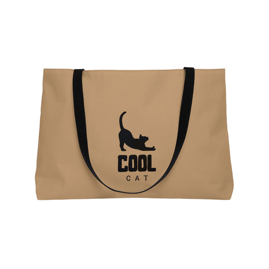 Cool Cat Weekender Tote Bag - Stylish & Spacious Travel Bag