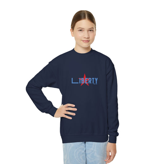 LIBERTY Star Youth Crewneck Sweatshirt