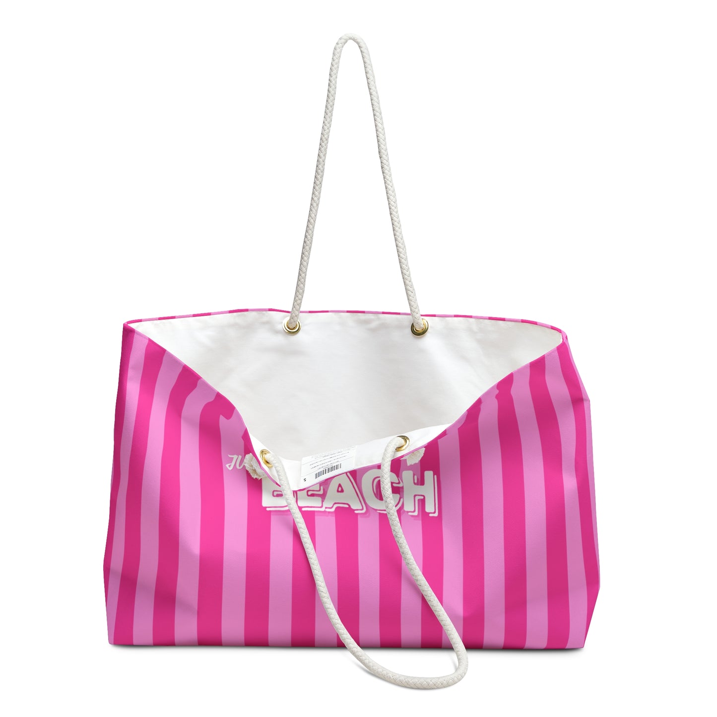 Barbie Core Hot Pink Beach Oversized Tote Bag