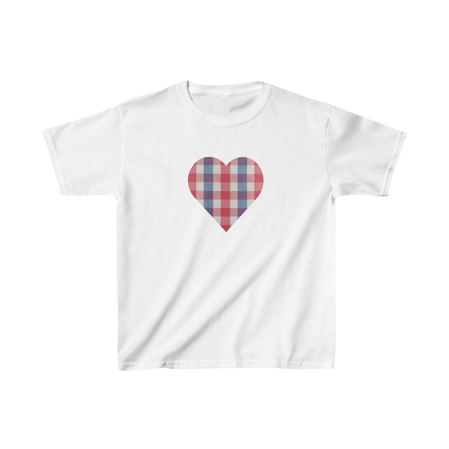 Kids Gingham Heart Tee, Preppy Basics