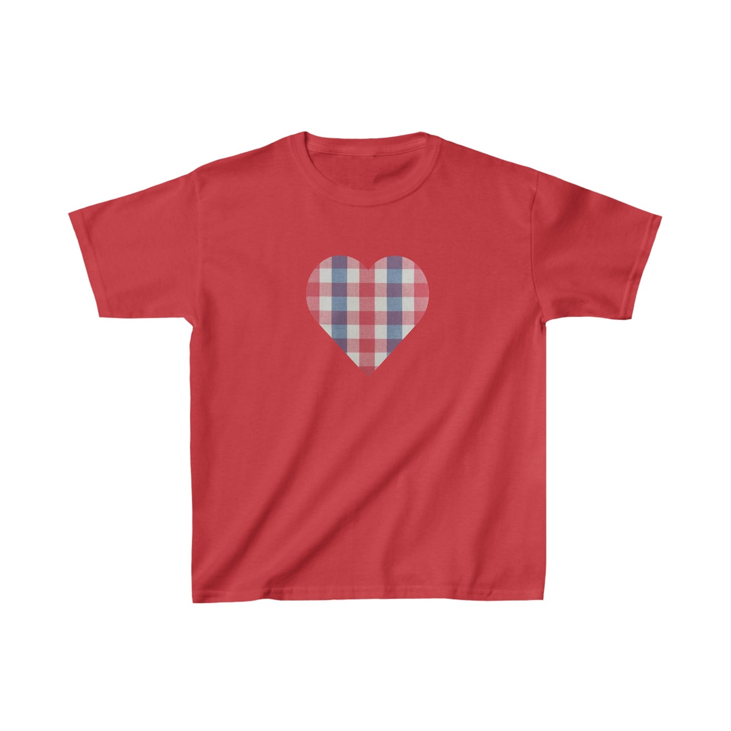 Kids Gingham Heart Tee, Preppy Basics