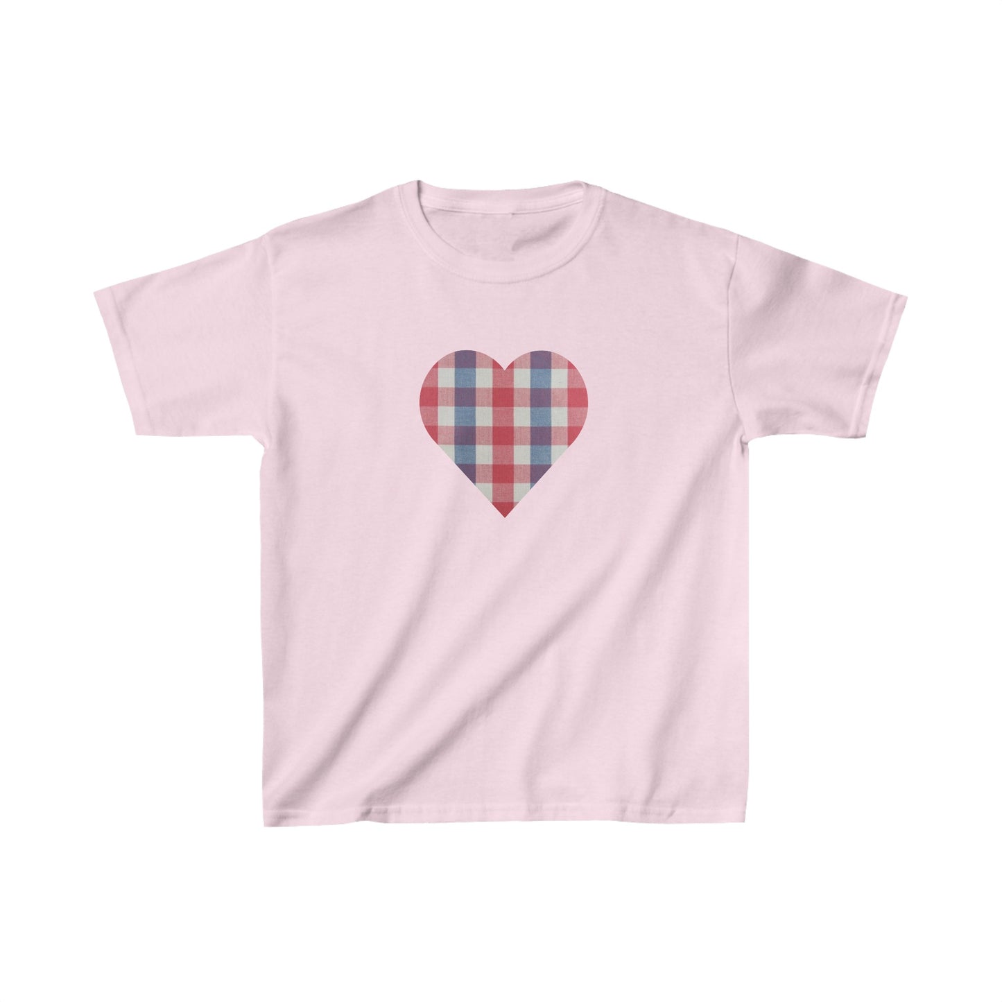 Kids Gingham Heart Tee, Preppy Basics