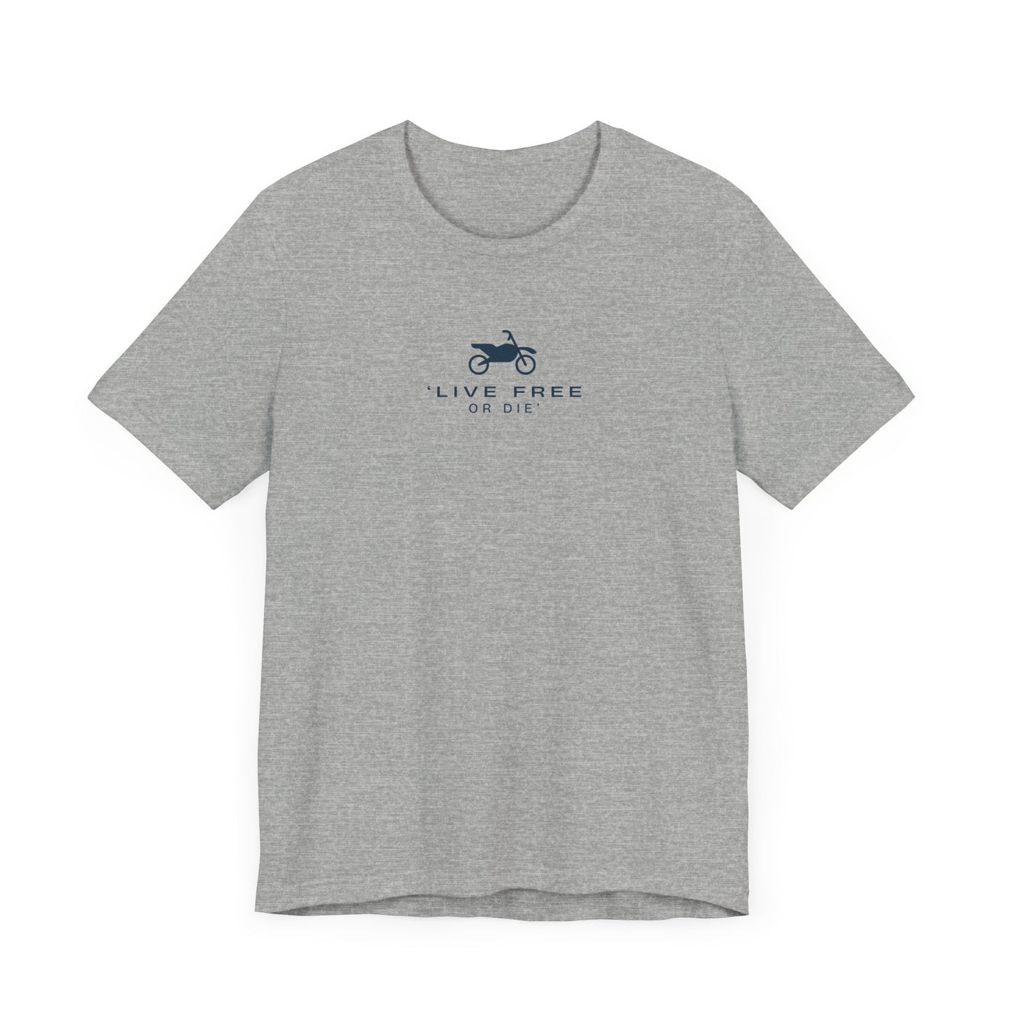 Adventure Quote Unisex Tee - Live Free or Die