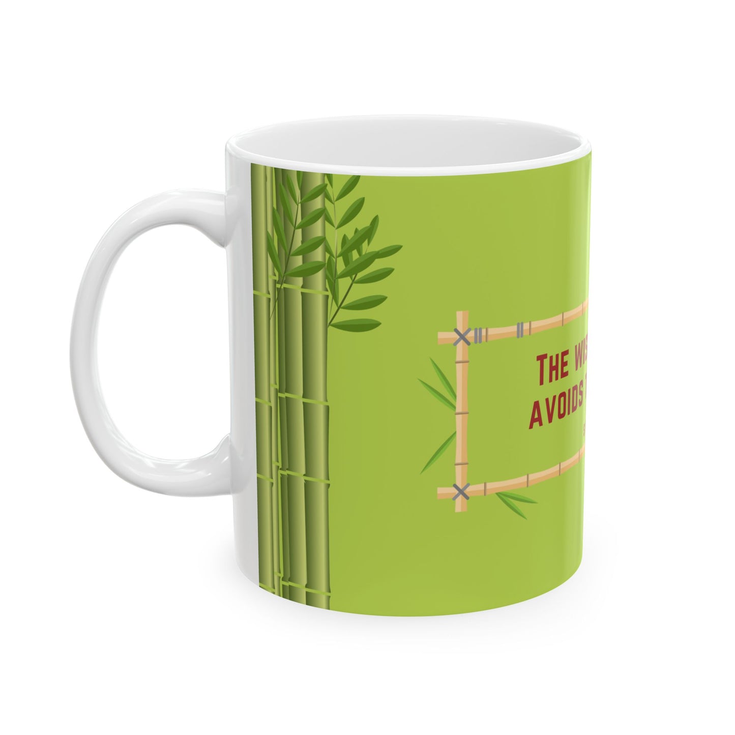 Sun Tzu "Art of War" Motivational Coffee Cup