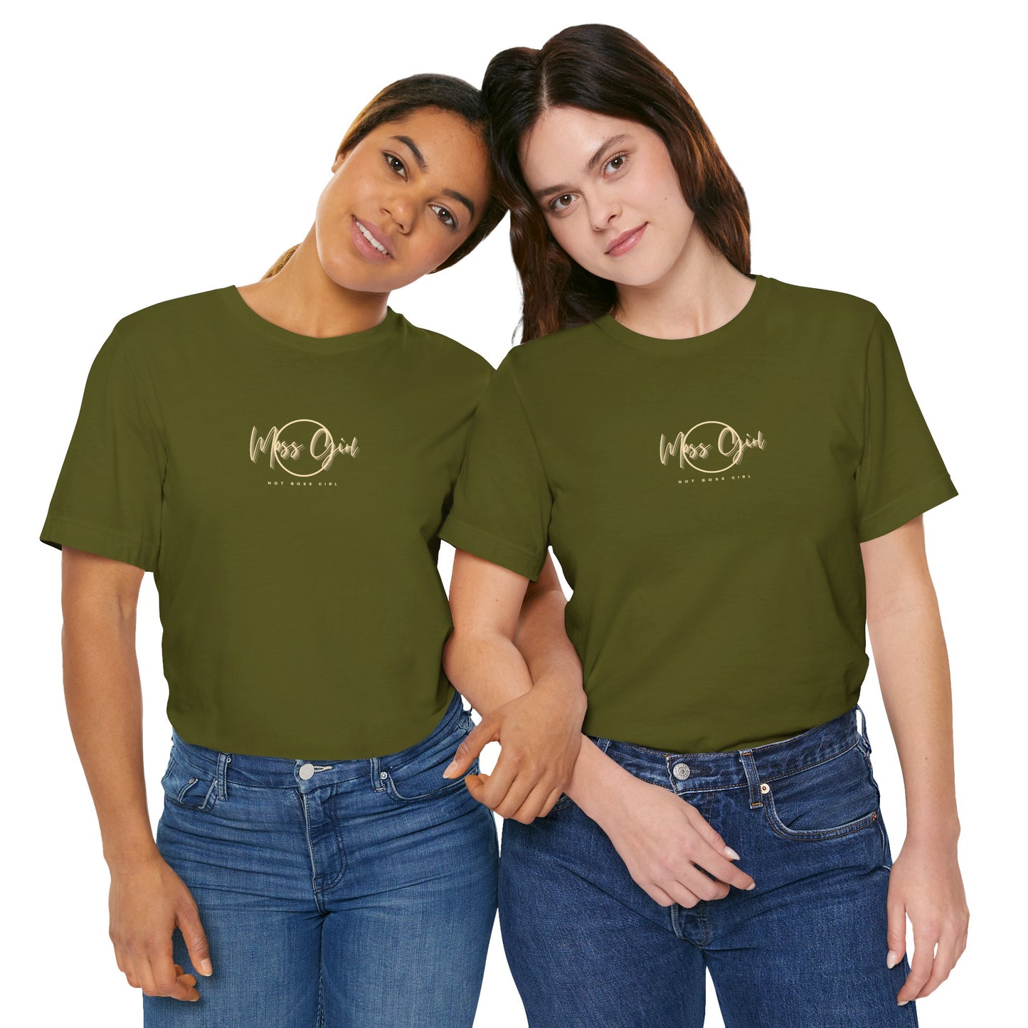 Garden Lover Shirt, Moss Girl, Not Boss Girl Green T-shirt