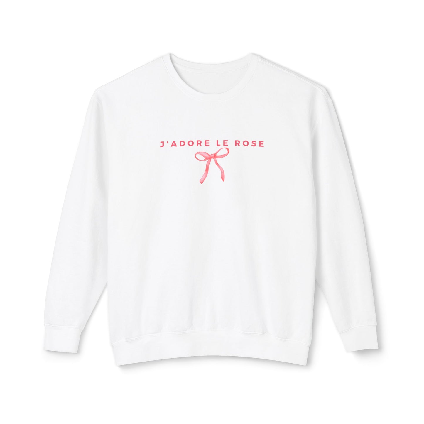 Pink Lover Lightweight Crewneck Sweatshirt | J'adore le rose