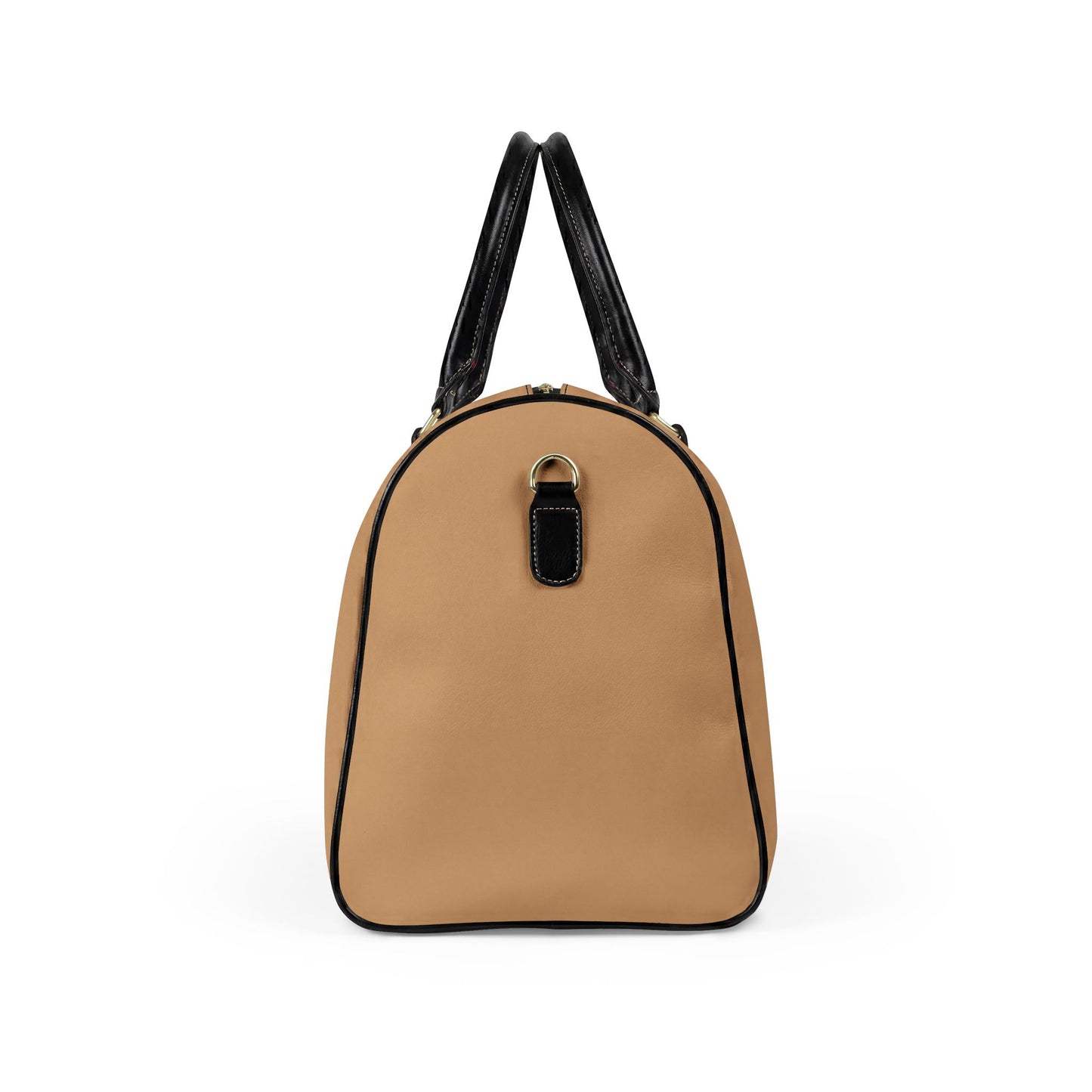 Paris Je T'aime Leather Weekender Bag — NEUTRAL Travel Duffle