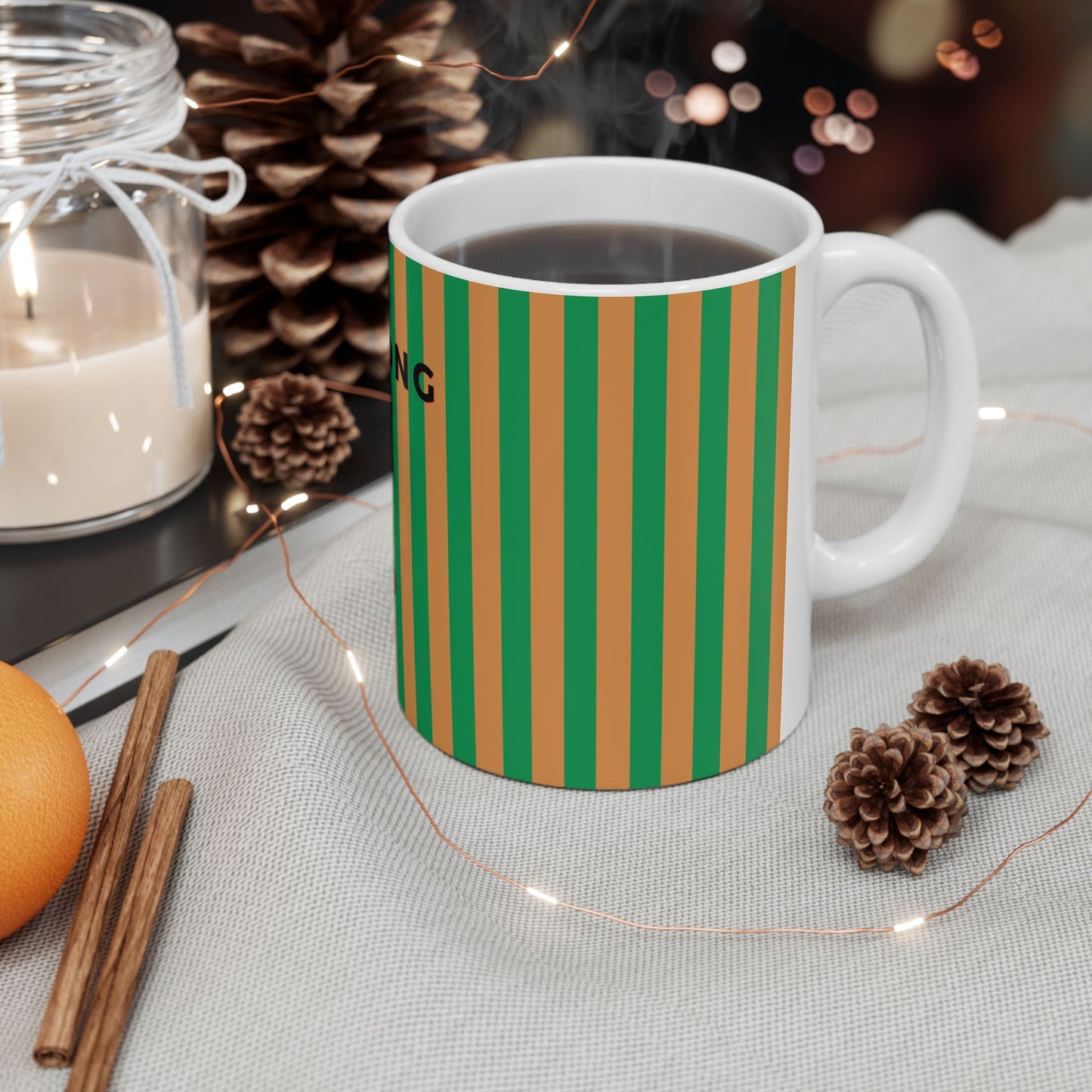 Mahjong style mug