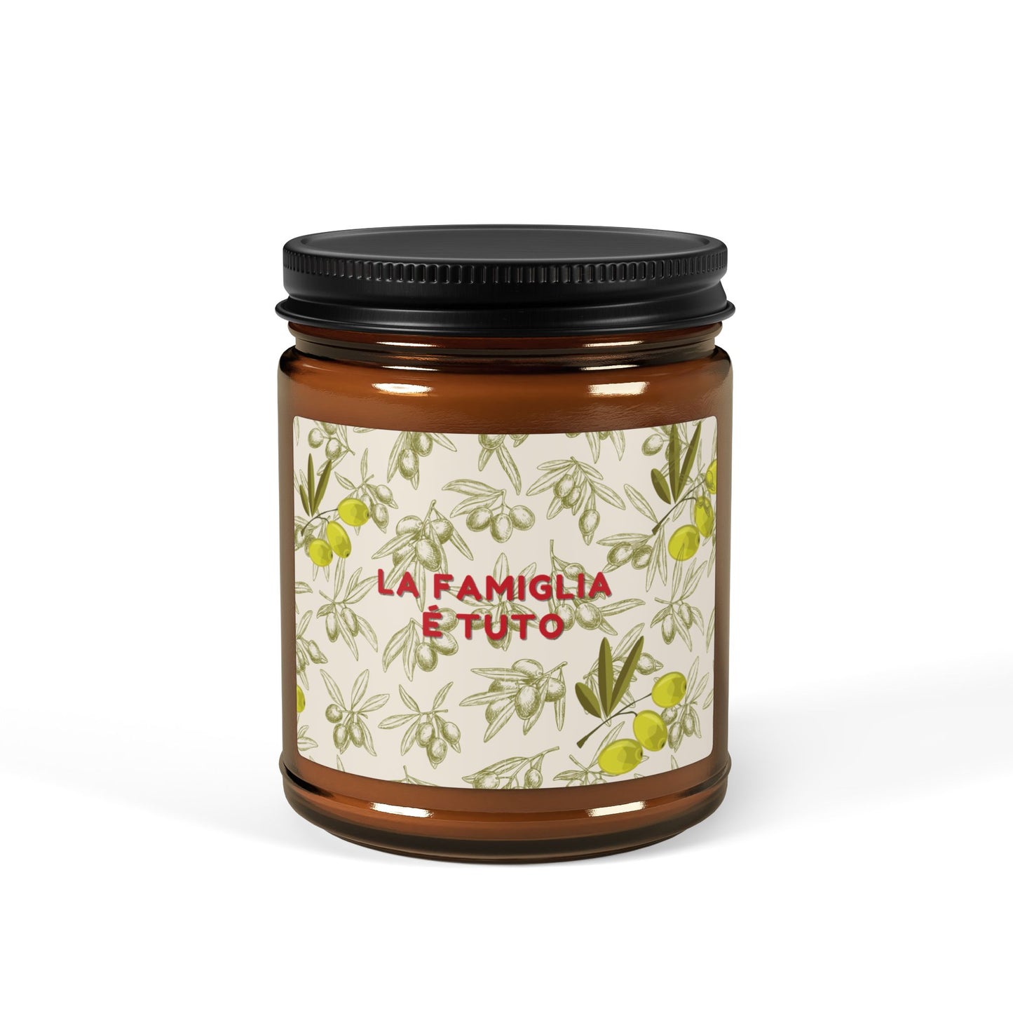 Amber Jar Soy Candle, La famiglia e tuto
