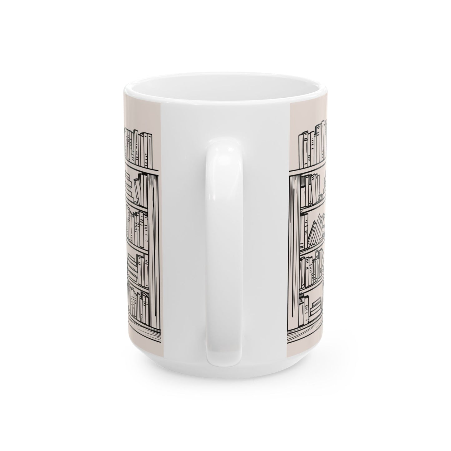 Book Lover Mug - Cozy Coffee Cup for Bibliophiles