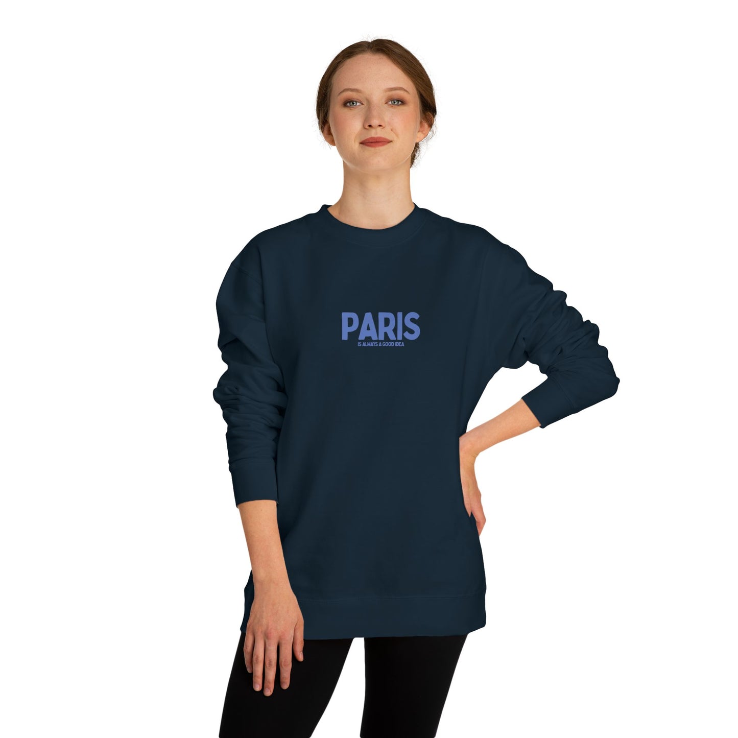 PARIS LUXE Crew Neck Sweatshirt