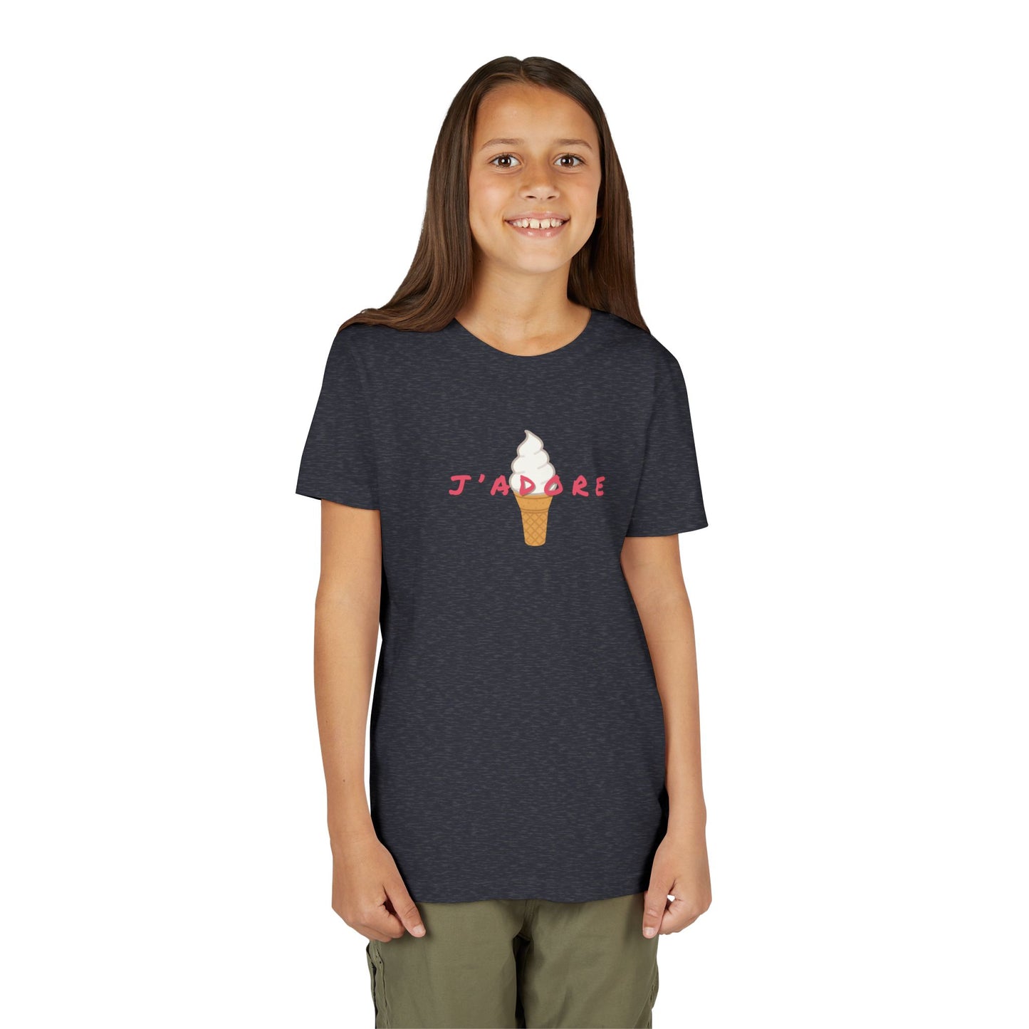 J'adore Ice Cream Youth Tee, Summer Shirt