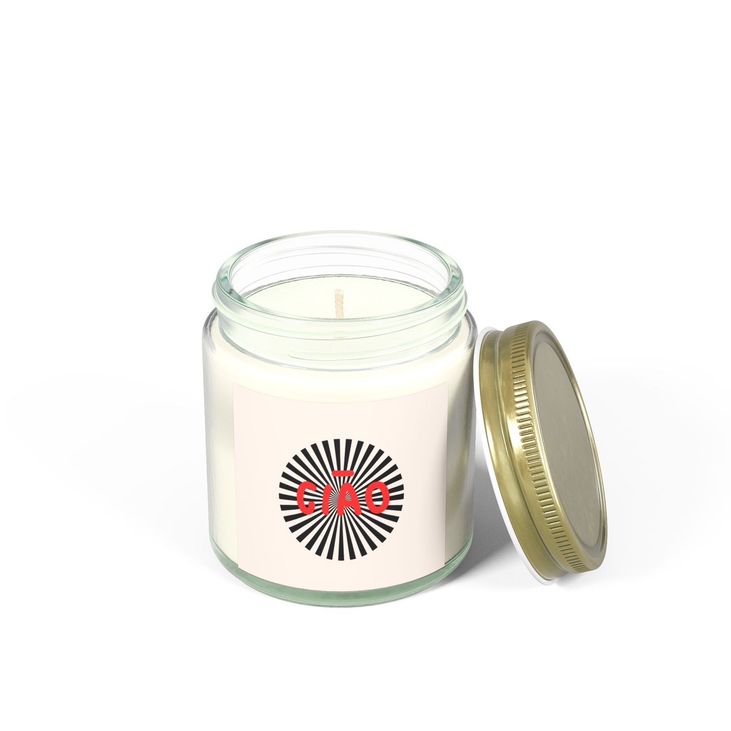 Graphic CIAO Scented Candle, Housewarming Gift