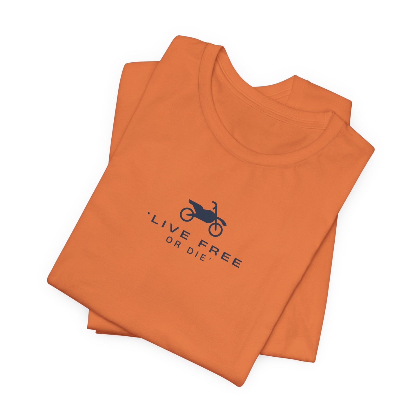 Adventure Quote Unisex Tee - Live Free or Die