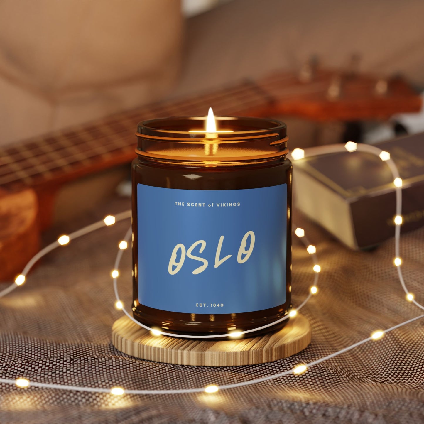 OSLO  "the Scent of Vikings" Soy Candle