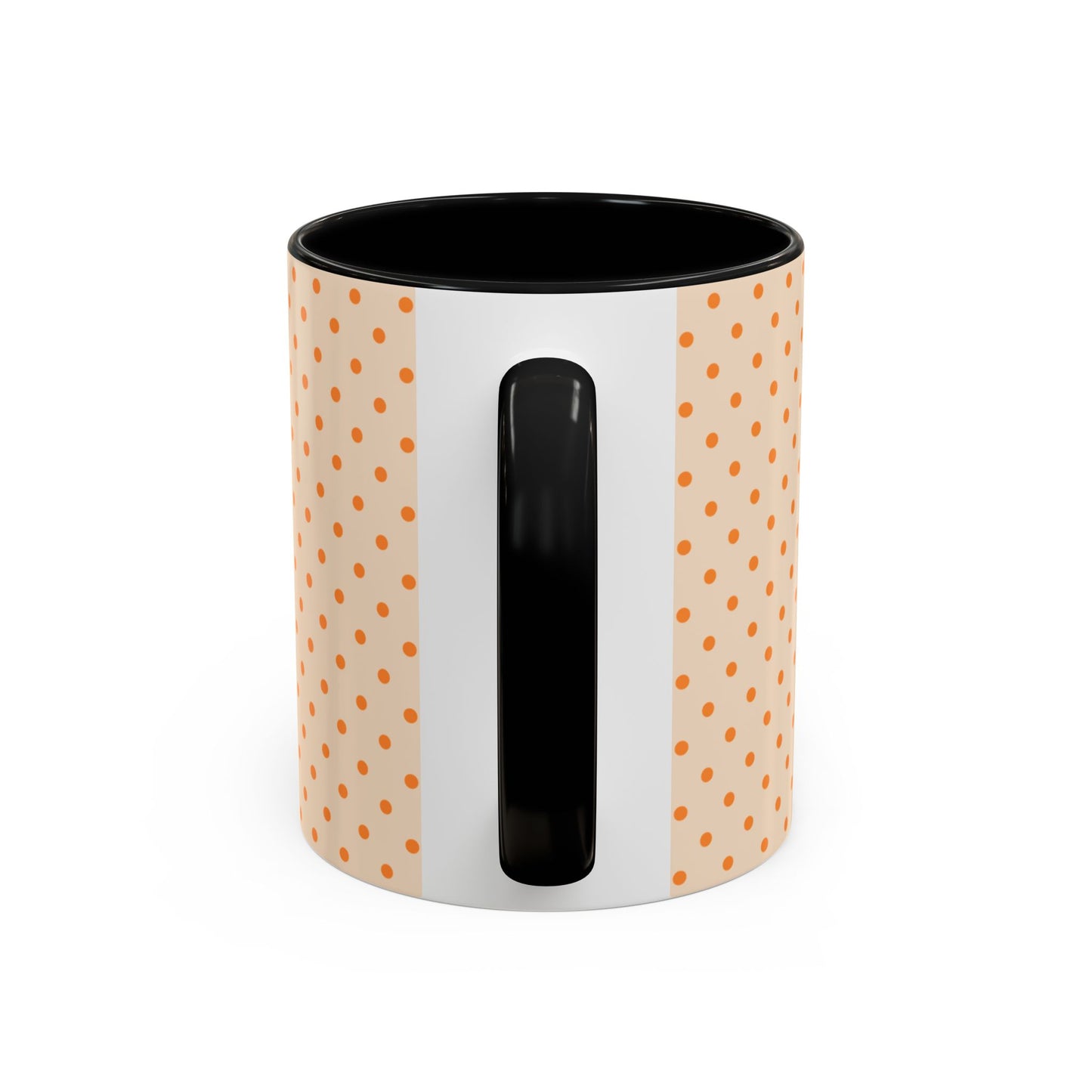 Bonjour Polka Dot Coffee Mug — Personalized Accent
