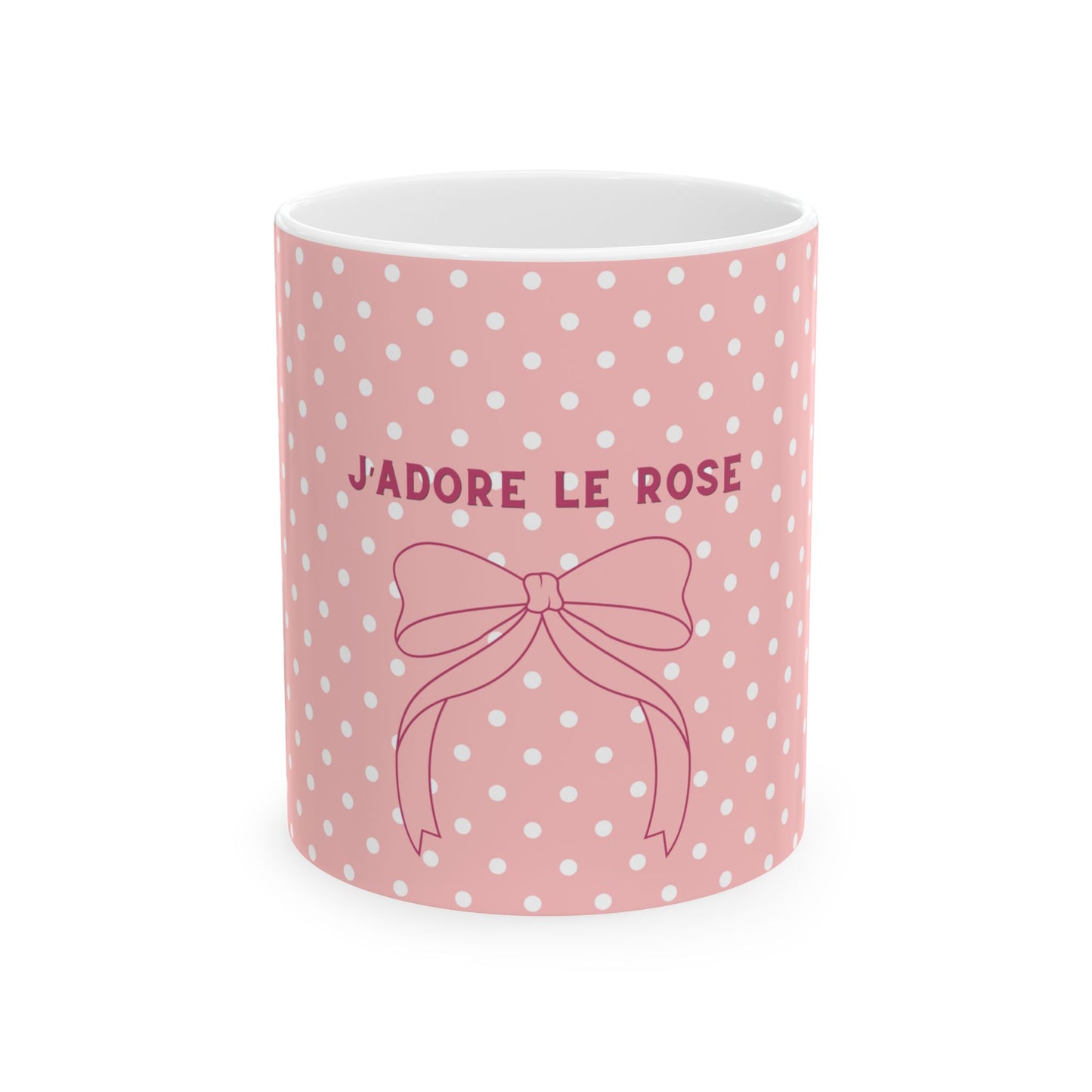 I Love Pink Coffee Mug 