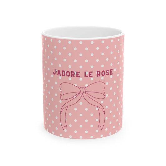 I Love Pink Coffee Mug 