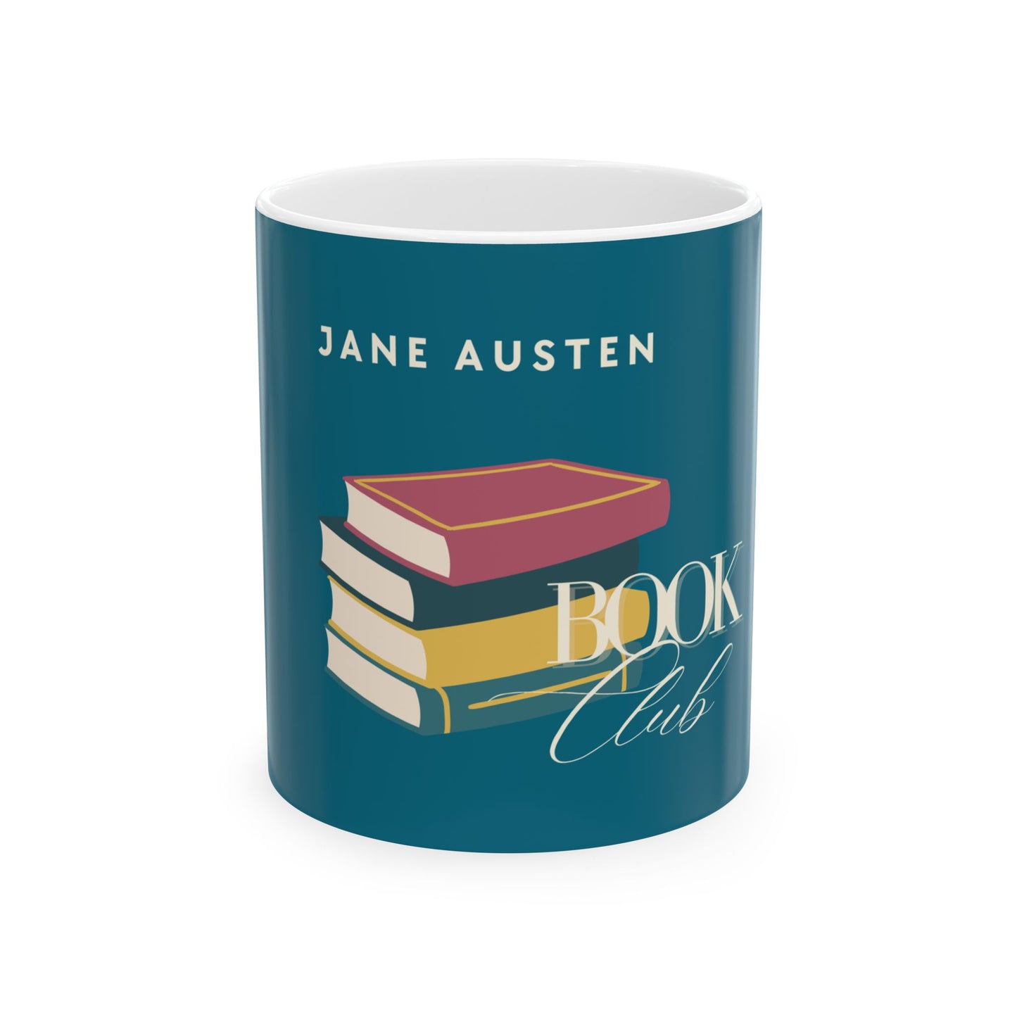 Jane Austen Book Club Mug,  Literary Mug,