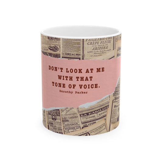 WITTY Mug | Dorothy Parker Quote