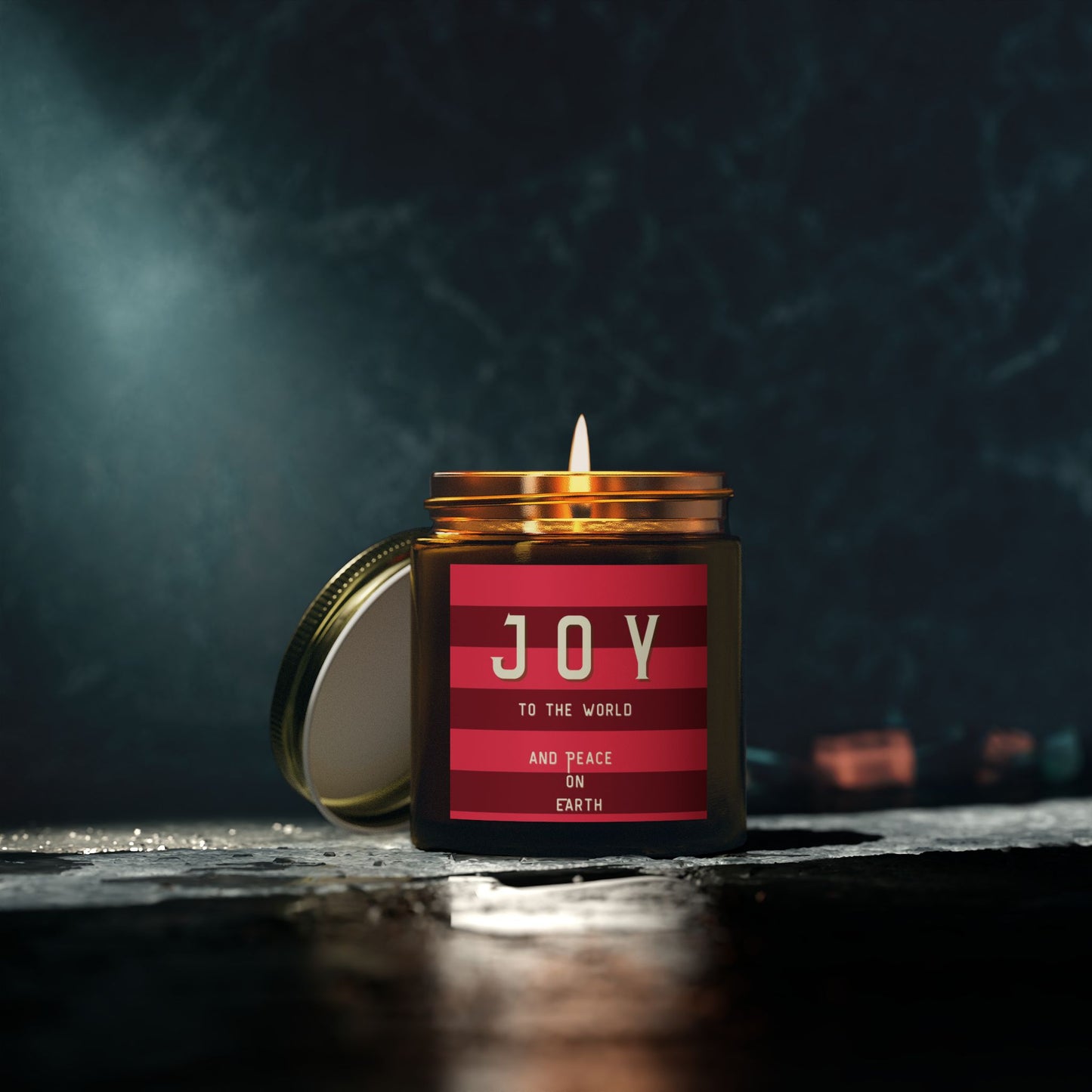 JOY to the World Festive Holiday Candles