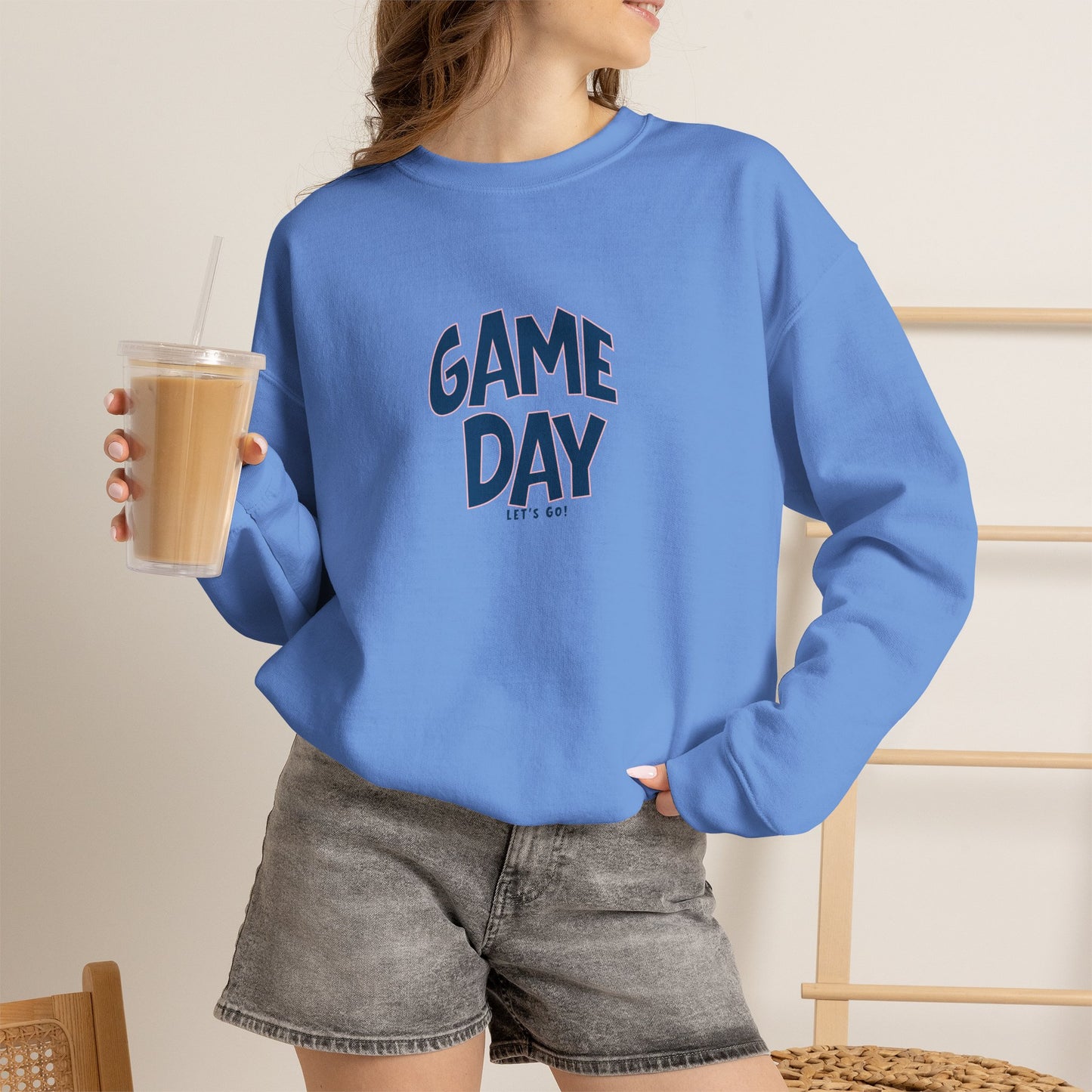 Ladies Game Day Crewneck Sweatshirt