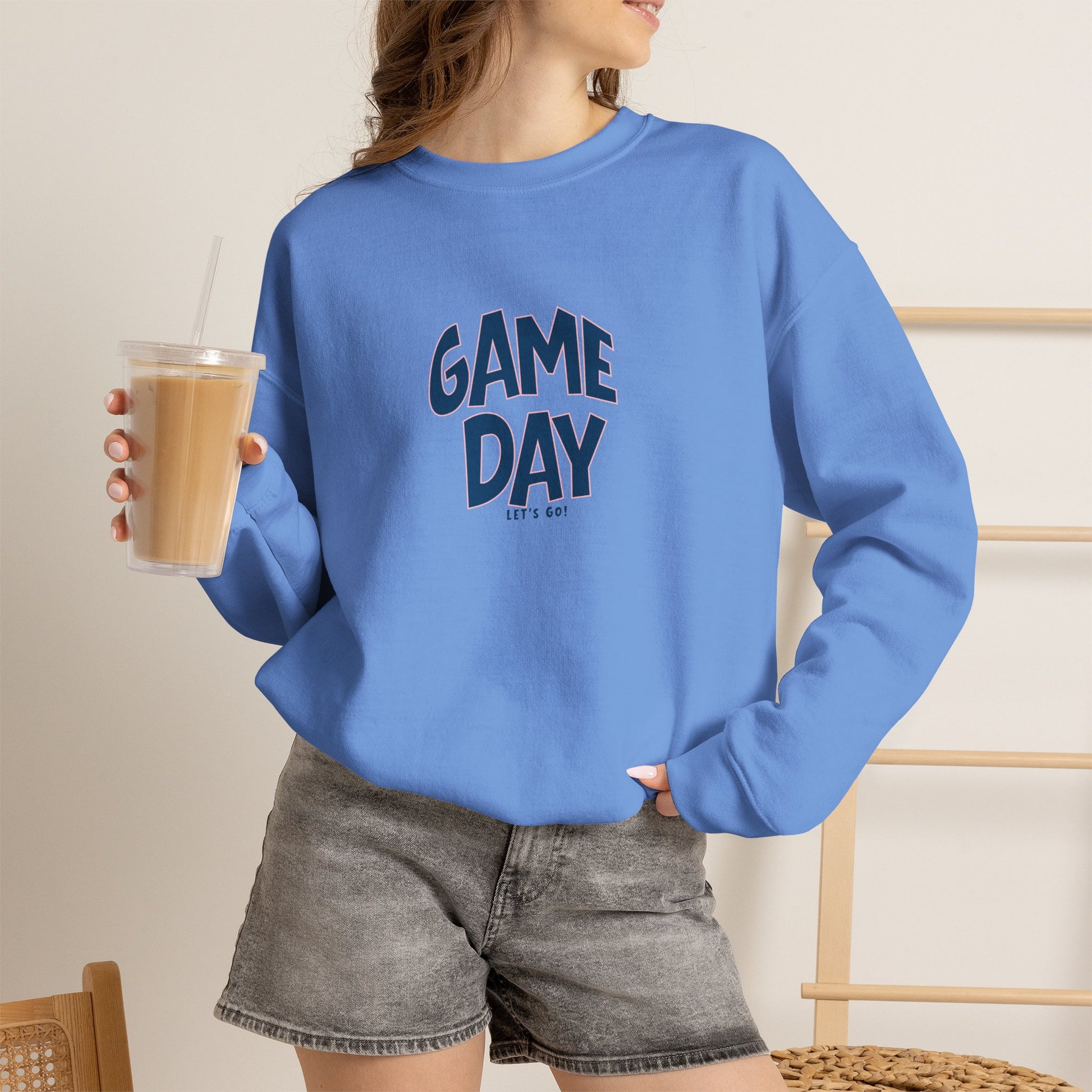 Ladies Game Day Crewneck Sweatshirt