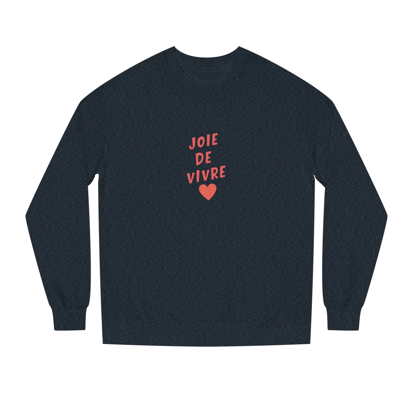 Joie de Vivre Ladies Sweatshirt , Navy