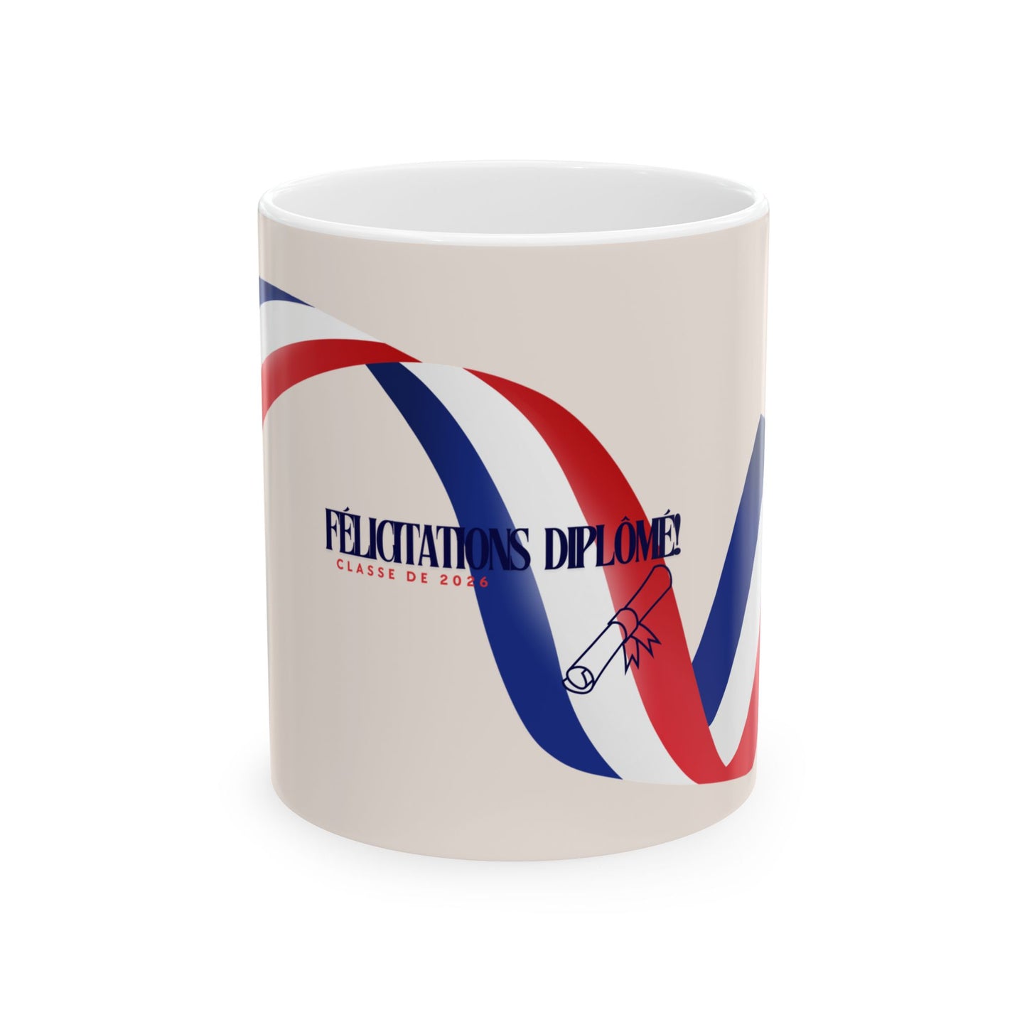  "Félicitations Diplôme" Mug