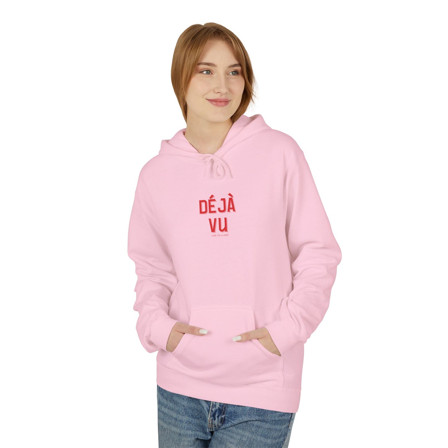 Deja Vu Women's Softstyle Fleece Hoodie | Preppy Shirt