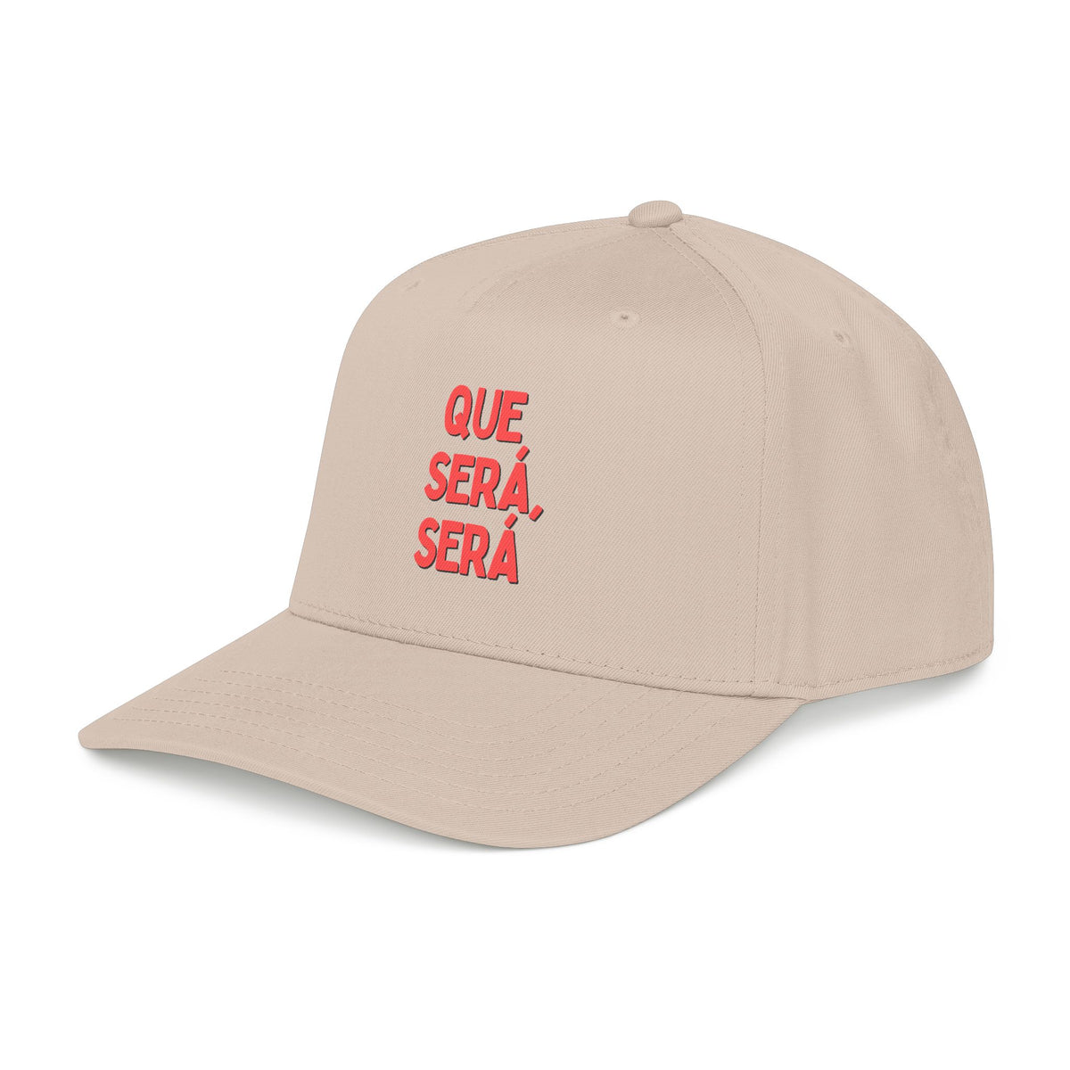 Multi Color Low Profile Baseball Cap — 'Que Será, Será'