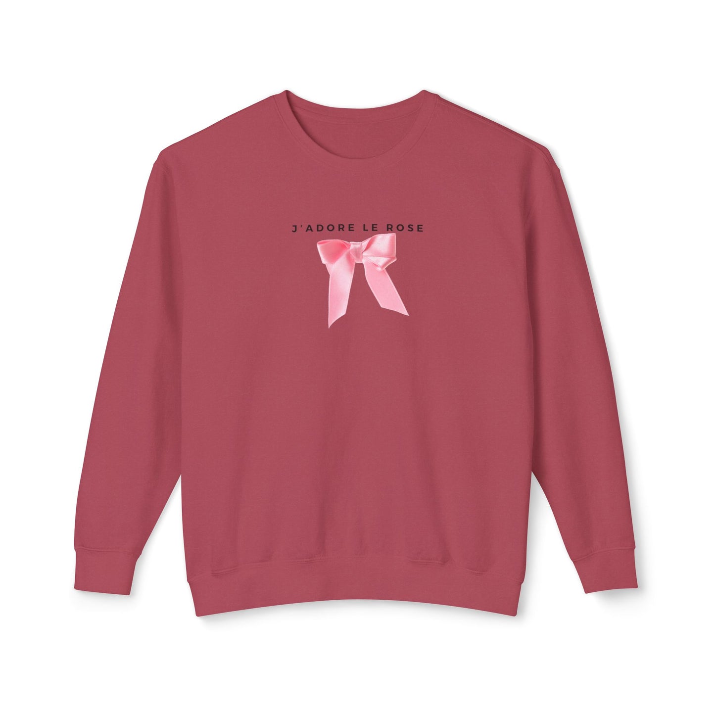 Pink Lover Lightweight Crewneck Sweatshirt | J'adore le rose