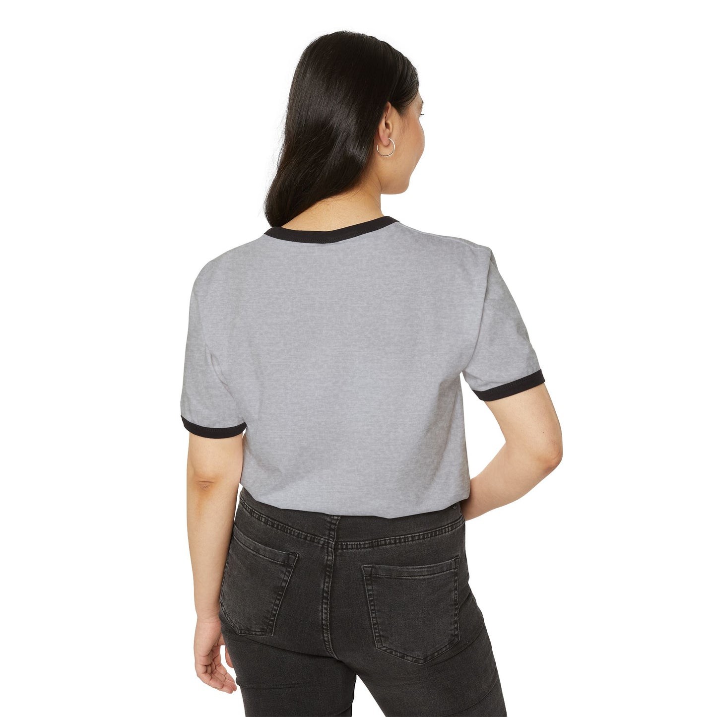 Ringer T-Shirt - "C'est La Vie" Minimal French Vintage Tee
