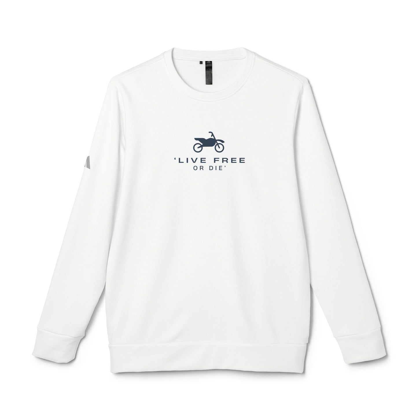 Live Free or Die Unisex Sweatshirt - white