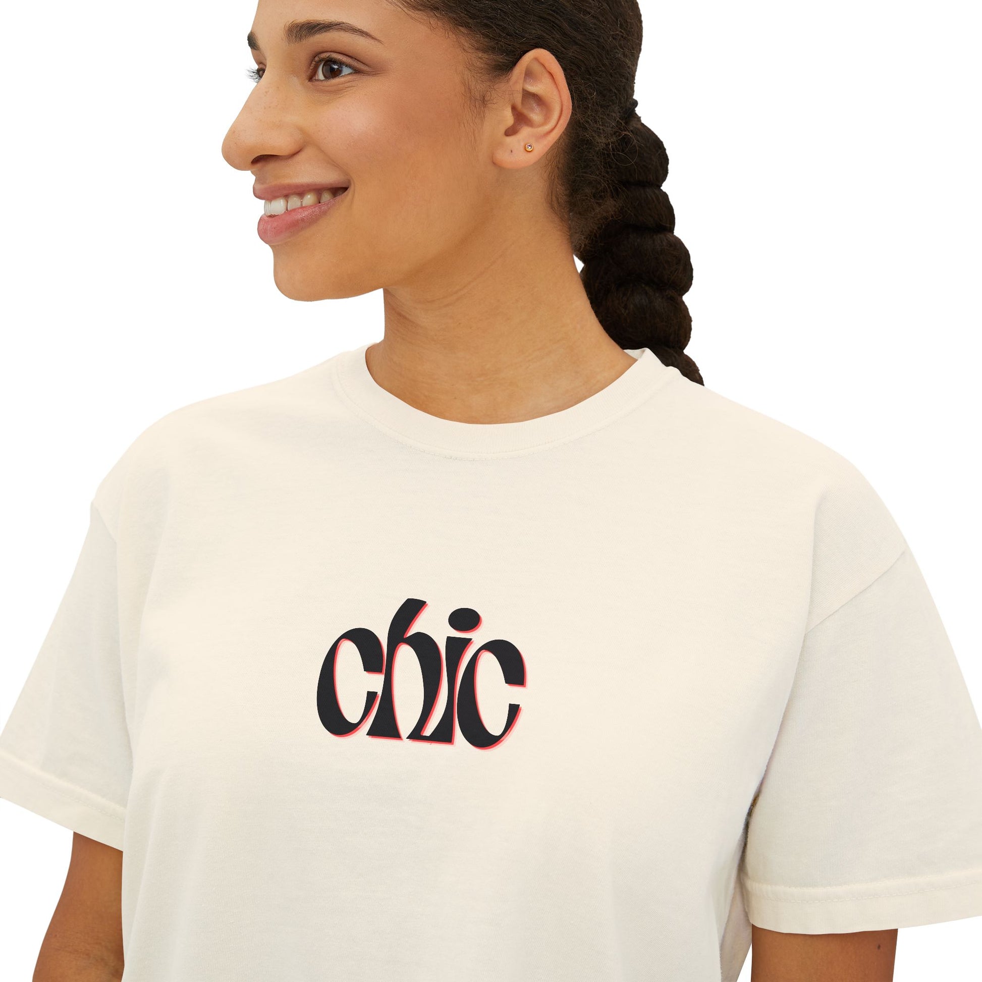 CHIC Graphic Boxy Tee