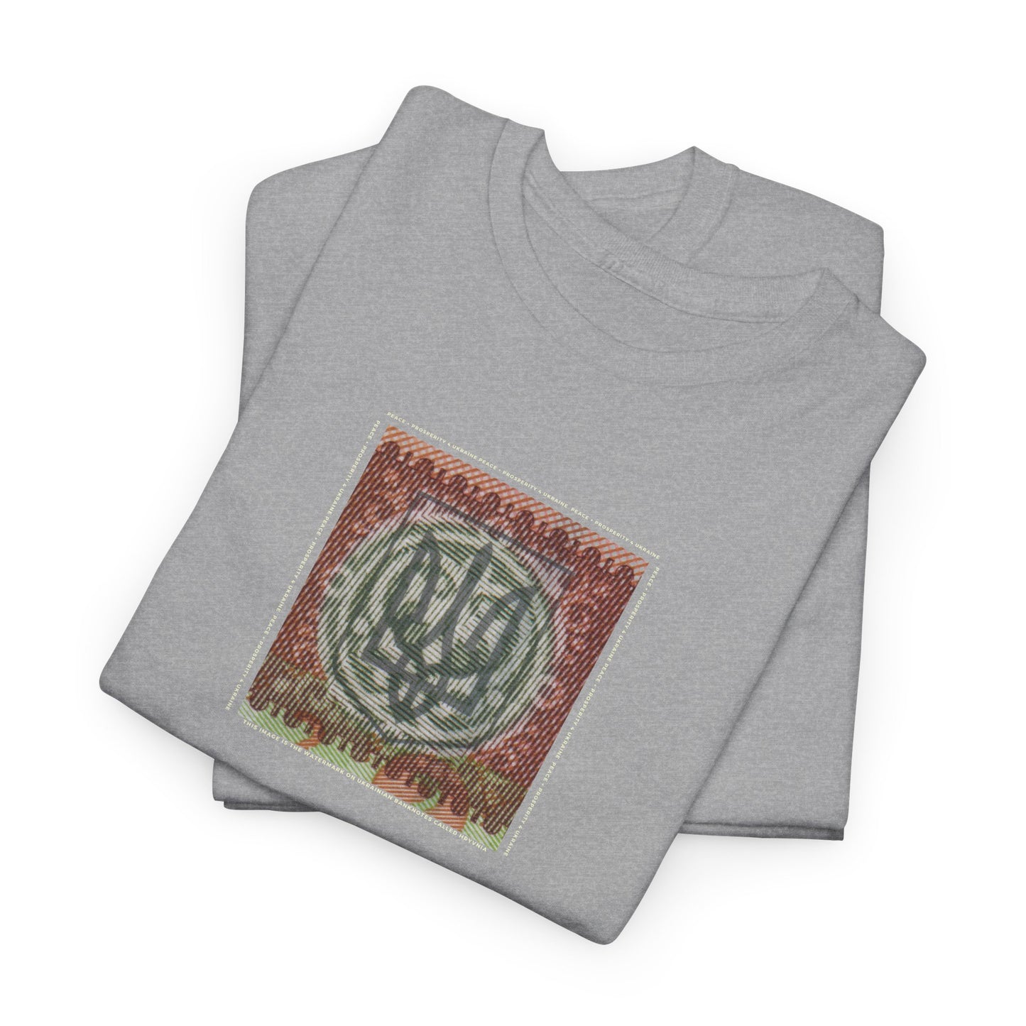 Ukrainian Tryzyb Tshirt - Grey